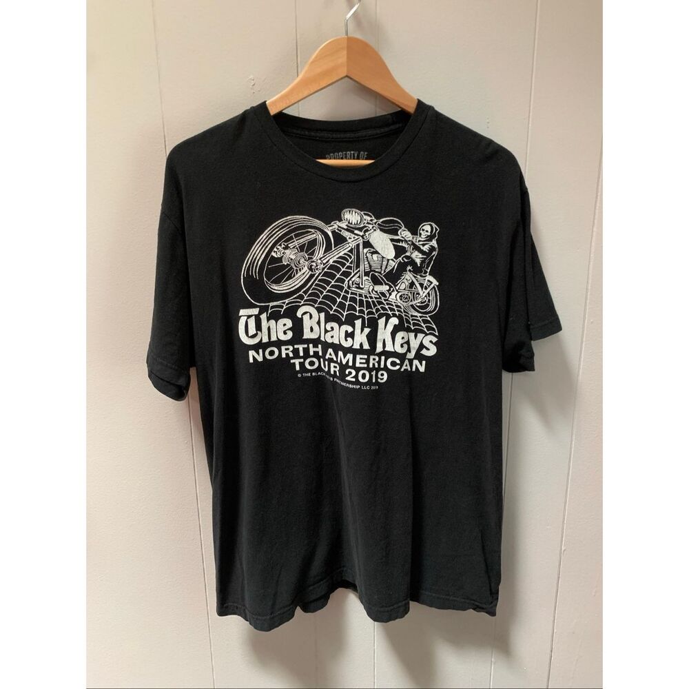 The Black Keys 2019 Motorcycle North American Tour Tee XL